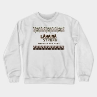 Old Lahaina Town Crewneck Sweatshirt